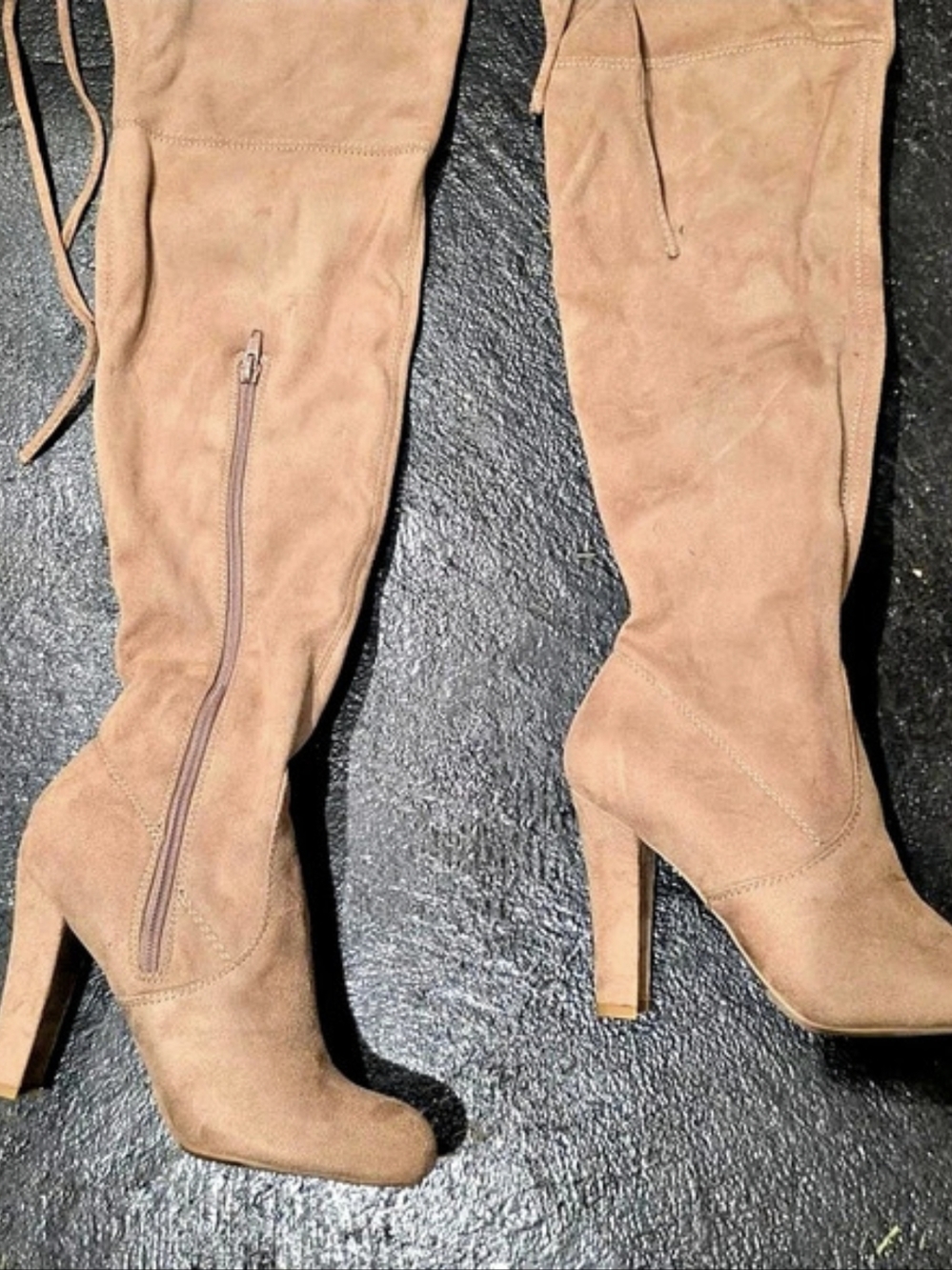 Over-the-Knee Boot Boots in Brown